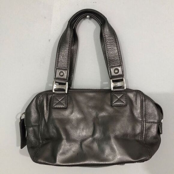 Michael Michael Kors Women's Authentic Mettalic Handbag Gray - Picture 4 of 7